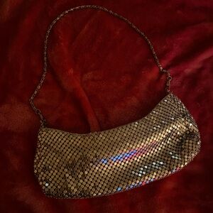 Metallic Sequined Shoulder Bag